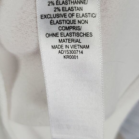 Adrianna Papell crepe puff sleeve shirt medium - Picture 6 of 10